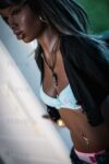 Kiara - Bony Black Skin Lifelike Real Doll with Metal Skeleton-VSDoll Realistic Sex Doll