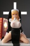 Yumi-2ft1-65cm-Nun-Silicone-Sex-Doll-With-BJD-Head-3